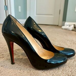 Christian Louboutin Patent Leather Pumps - Sz 39